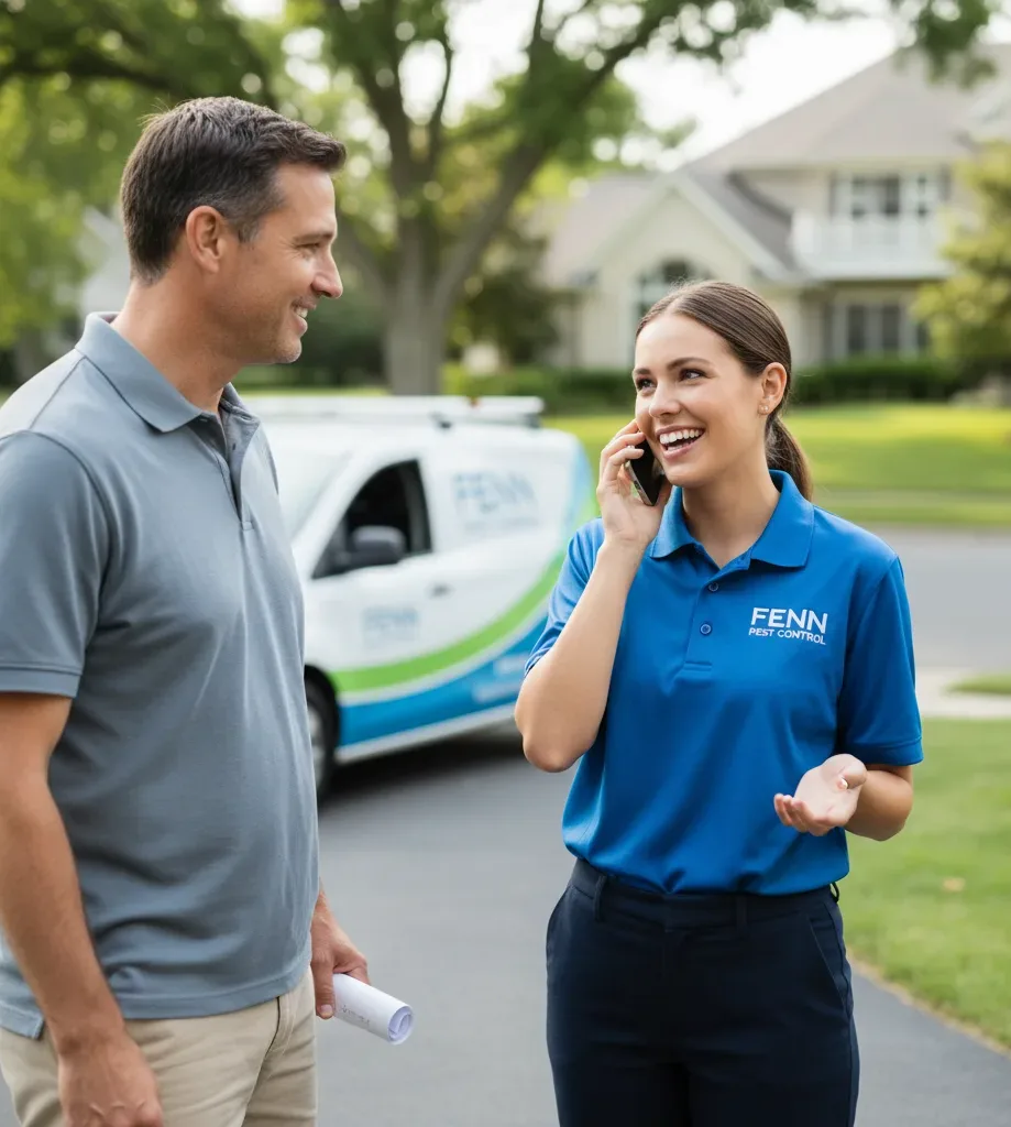 Fenn Pest Control customer support in Scipio